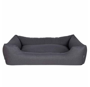 District70 Dog Bed Box Bed  Charcoal Grey