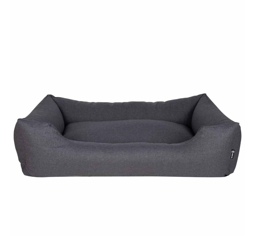 Dog Bed Classic Box Bed Charcoal Grey