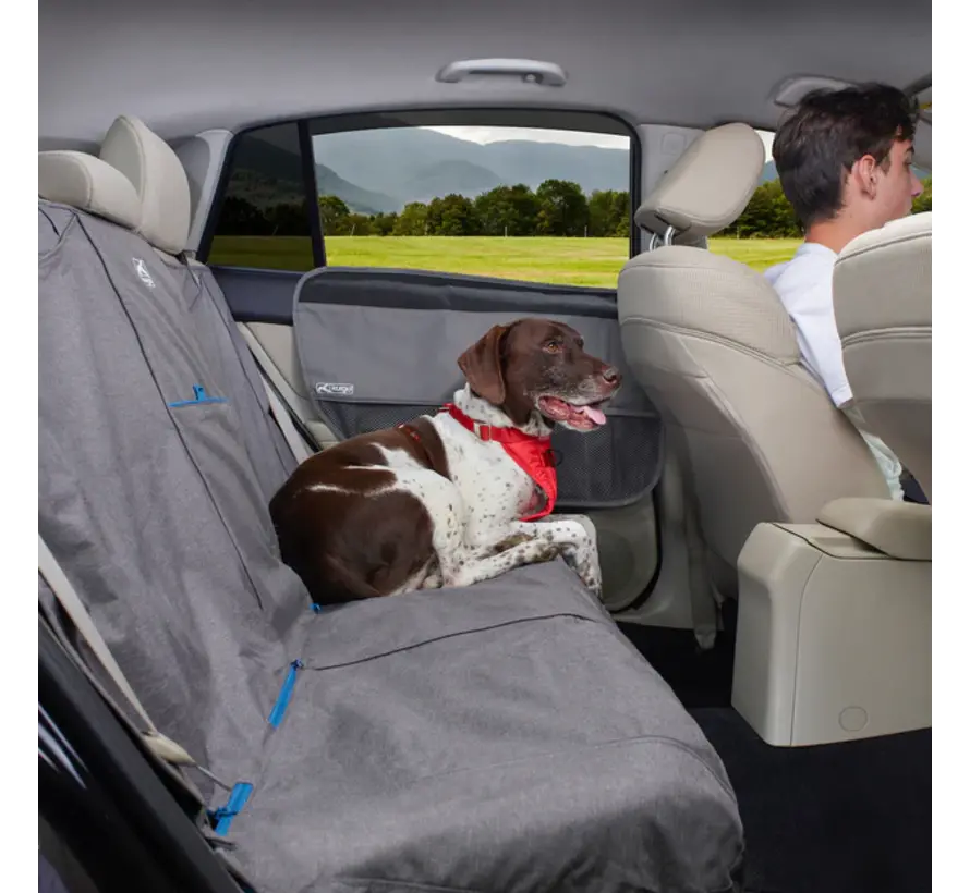 Dog Blanket for the backseat No Slip Grip