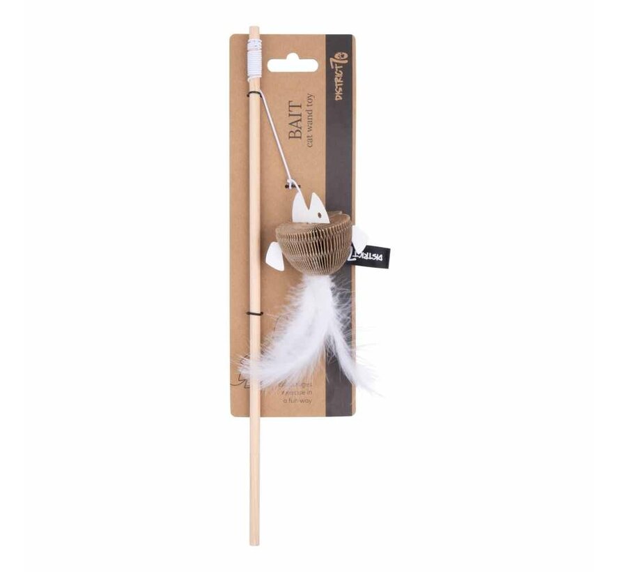 Cat Toy Bait White