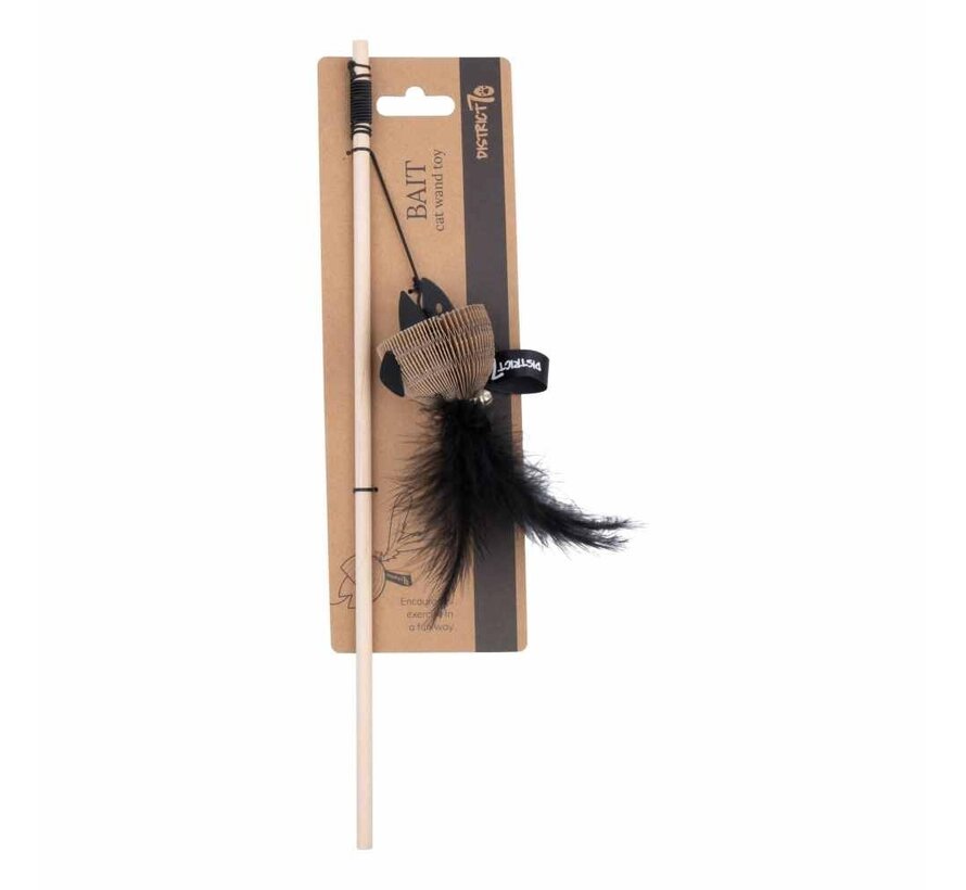 Cat Toy Bait Black