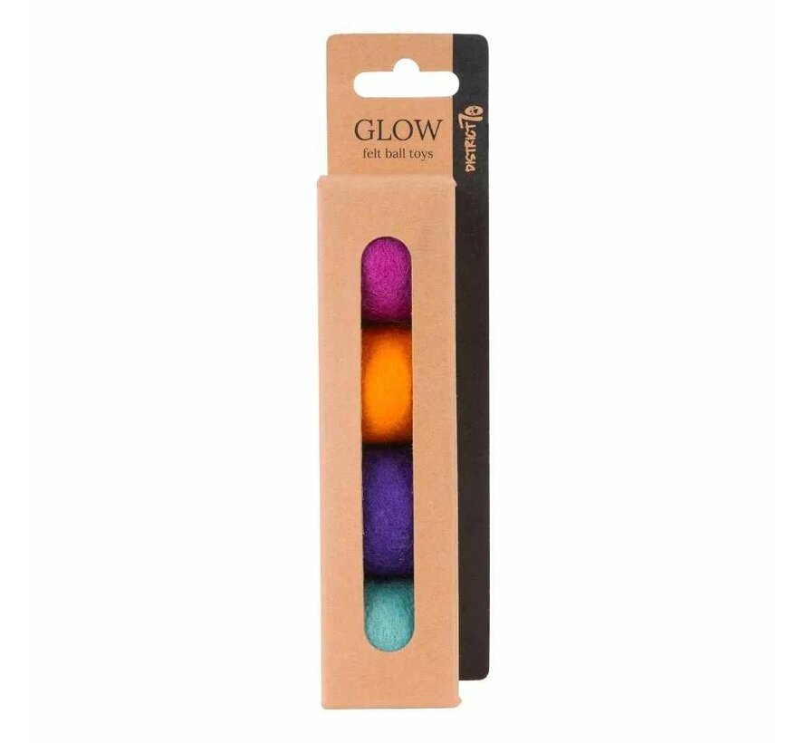 Kattenspeelgoed Glow (4 stuks)