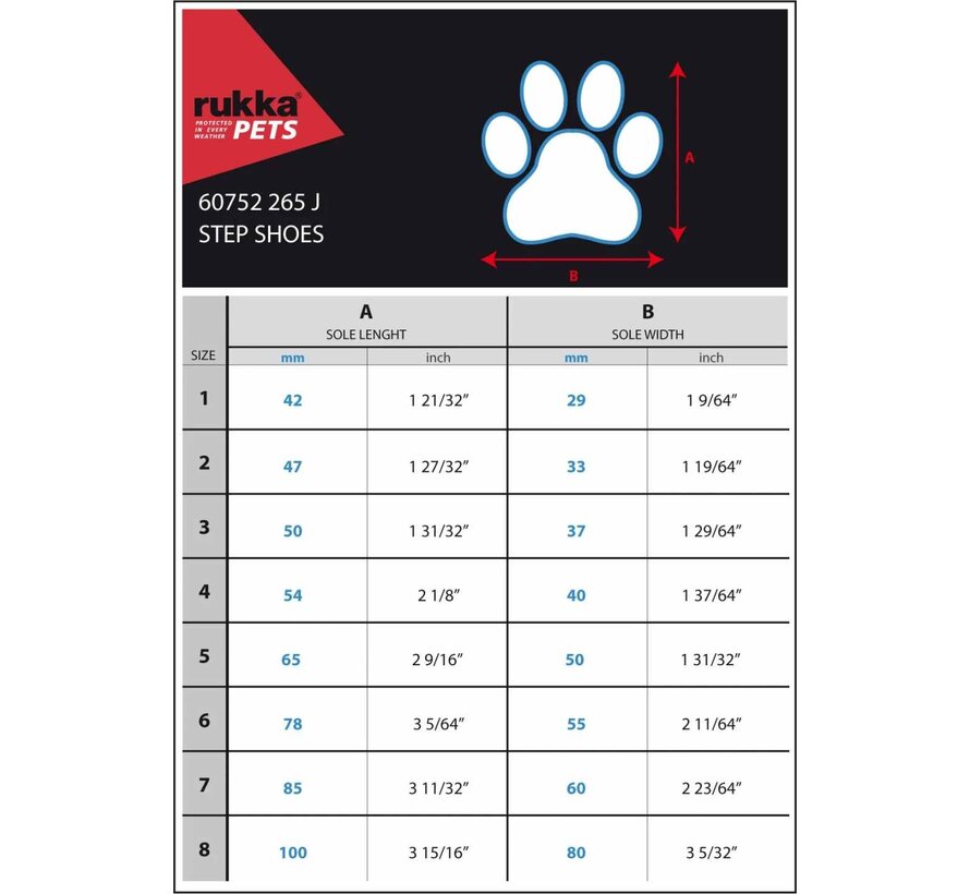 Hondenschoen Step Shoes