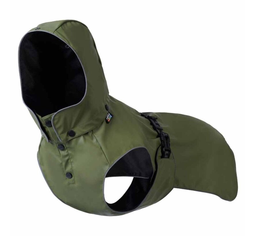 Regenjas Hond Streamy ECO Olive