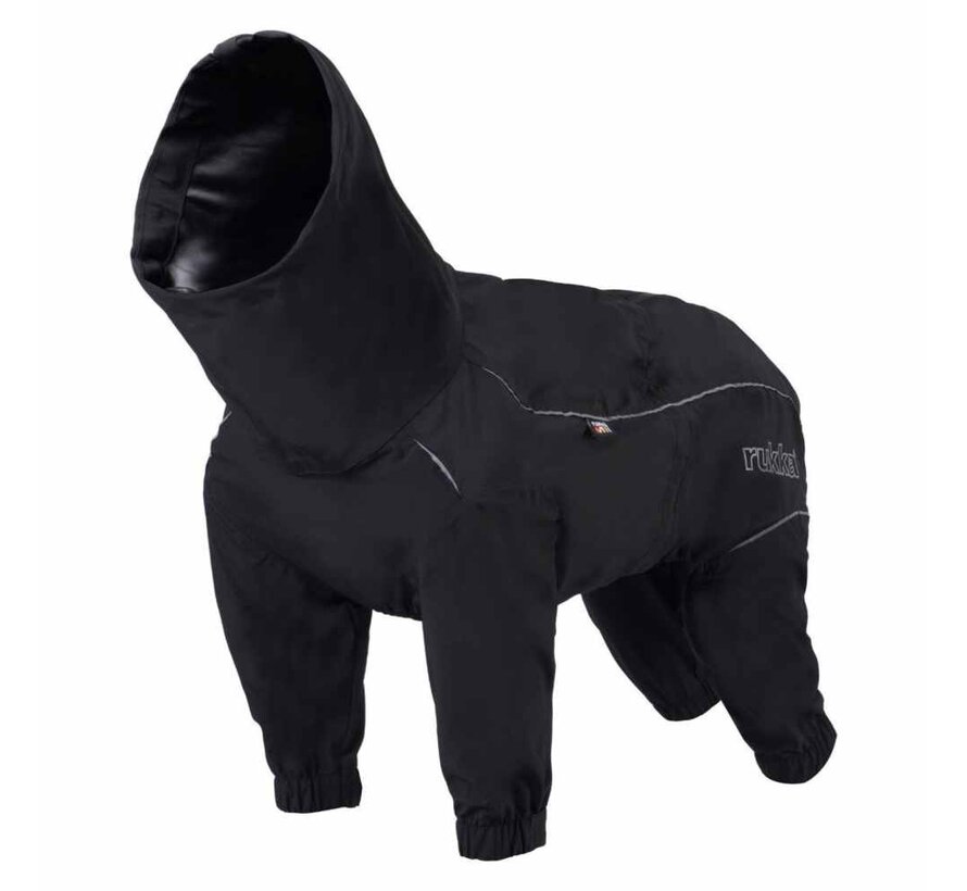 Dog Coat Protect Overall Black
