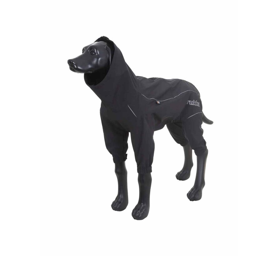 Dog Coat Protect Overall Black