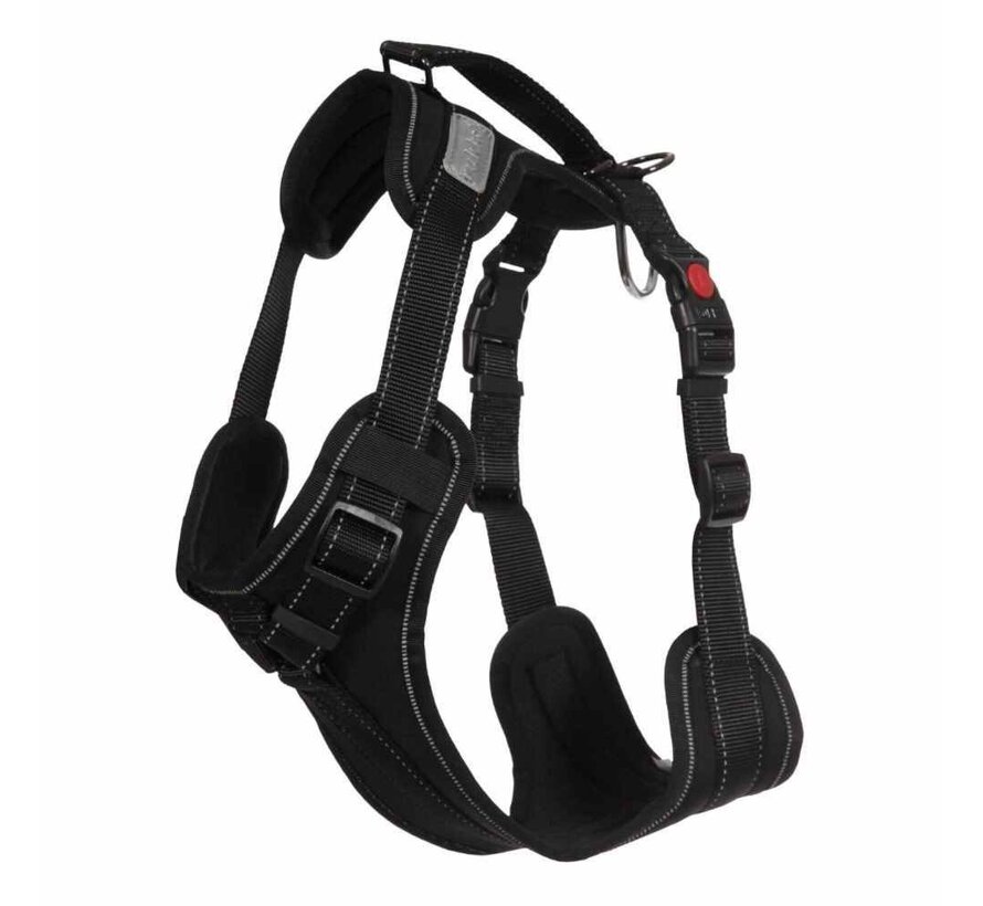 Dog Harness Solid Black