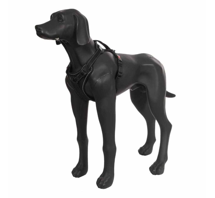 Dog Harness Solid Black