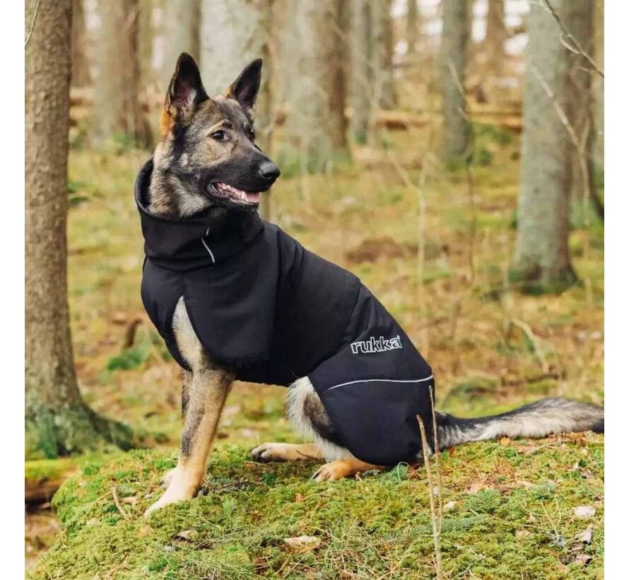 Dog Coat Windy Thermal Black