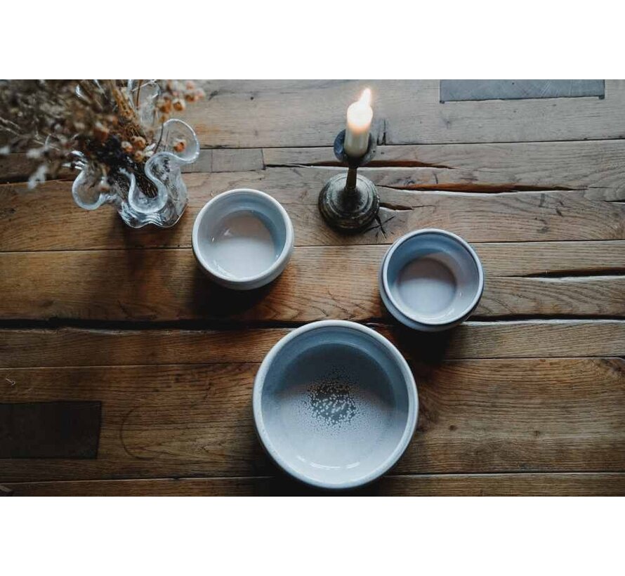 Drinking Bowl or Feeding Bowl Braga Blue