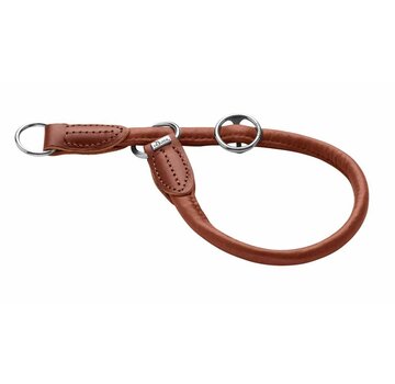 Hunter Dog Training Collar Round & Soft Canadian Up Brown