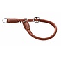 Dog Training Collar Round & Soft Canadian Up Brown