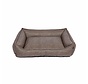 Orthopedic Dog Bed Buffalo Cowboys Brown