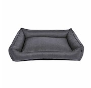 snObbs Orthopedic Dog Bed Buffalo Cowboys Dark Grey