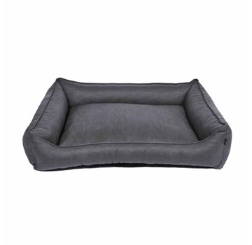 snObbs Orthopedic Dog Bed Buffalo Cowboys Dark Grey