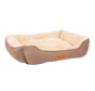 Dog Bed Cozy Box Bed  Caramel