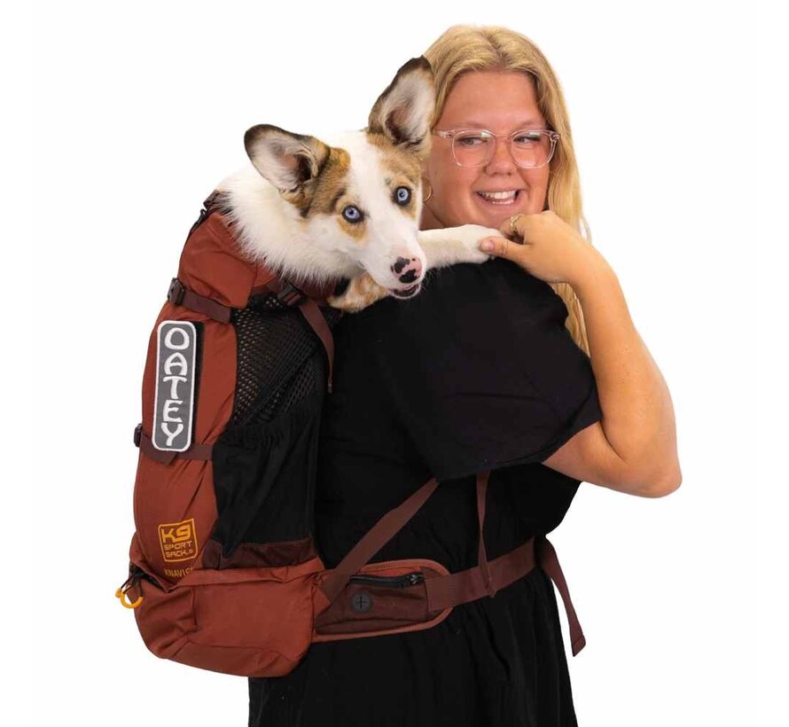 Dog backpack Knavigate Dune Red