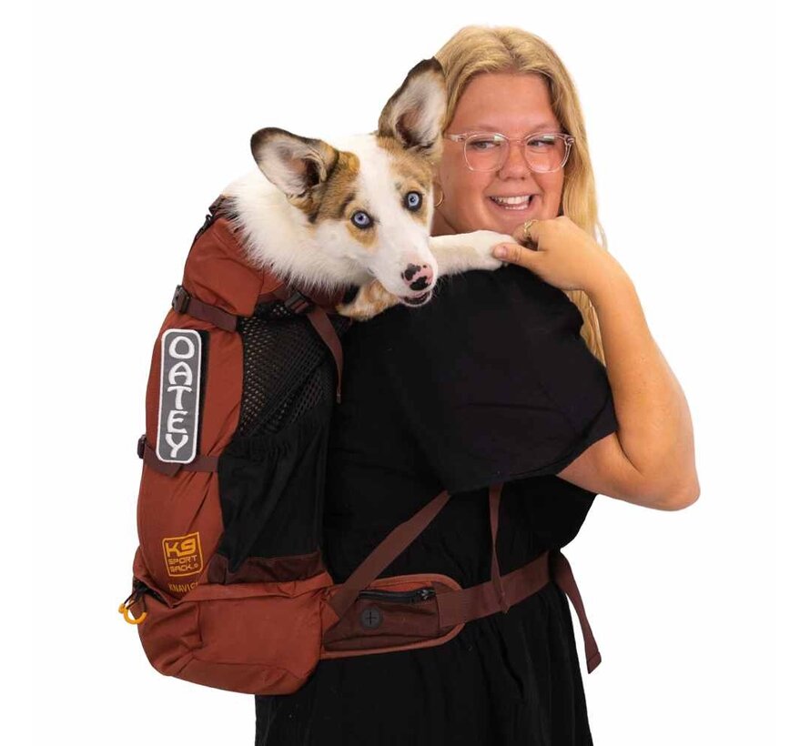 Dog Carrier Backpack Knavigate Dune Red