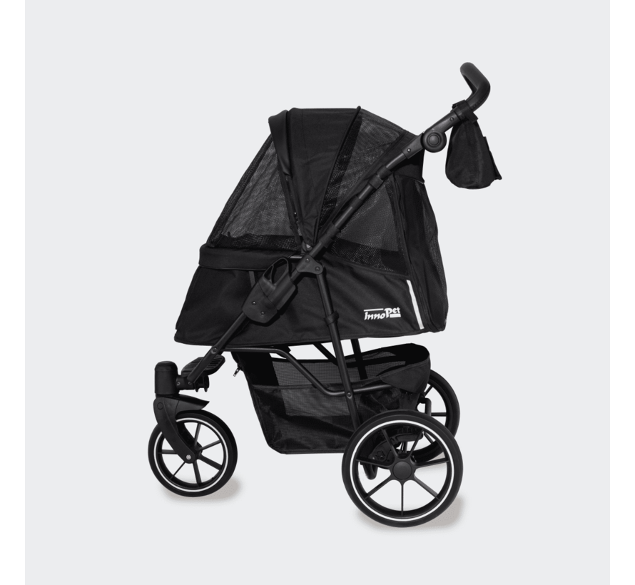 Dog Stroller Premium Cozy Black