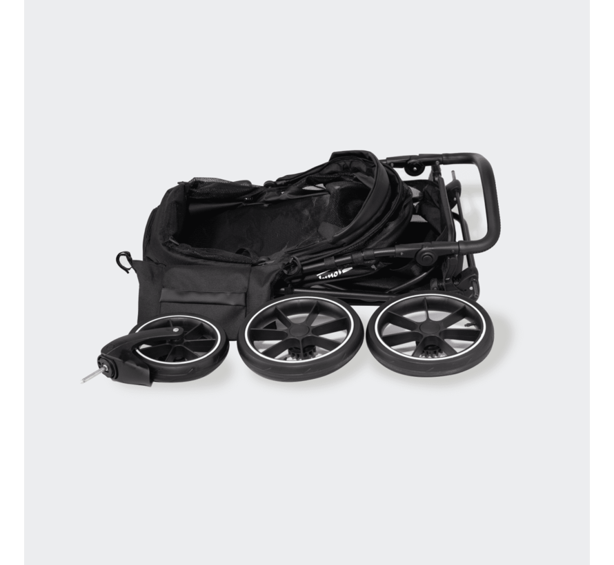 Dog Stroller Premium Cozy Black