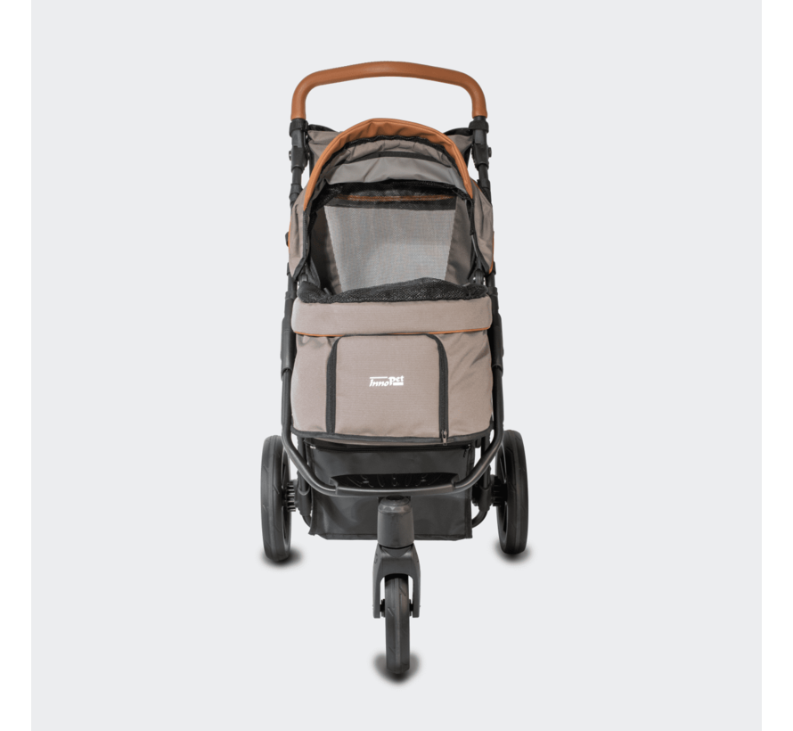 Dog Stroller Premium Cozy Beige