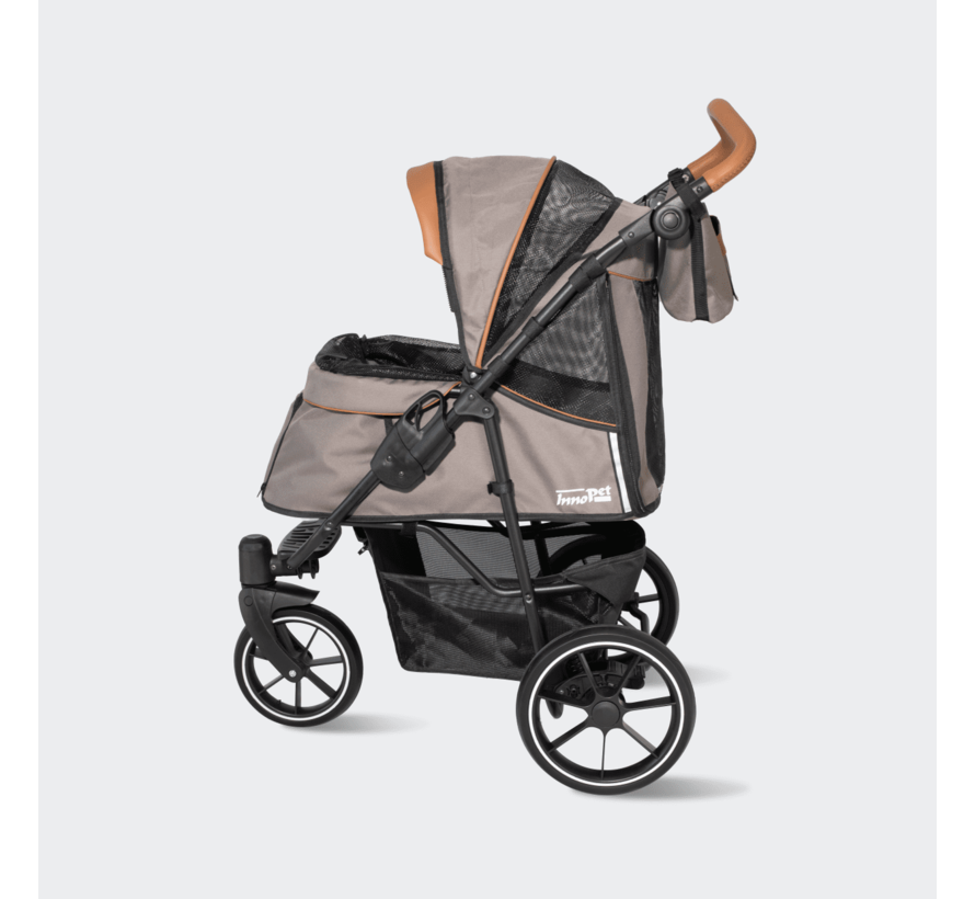 Hondenbuggy Premium Cozy Beige