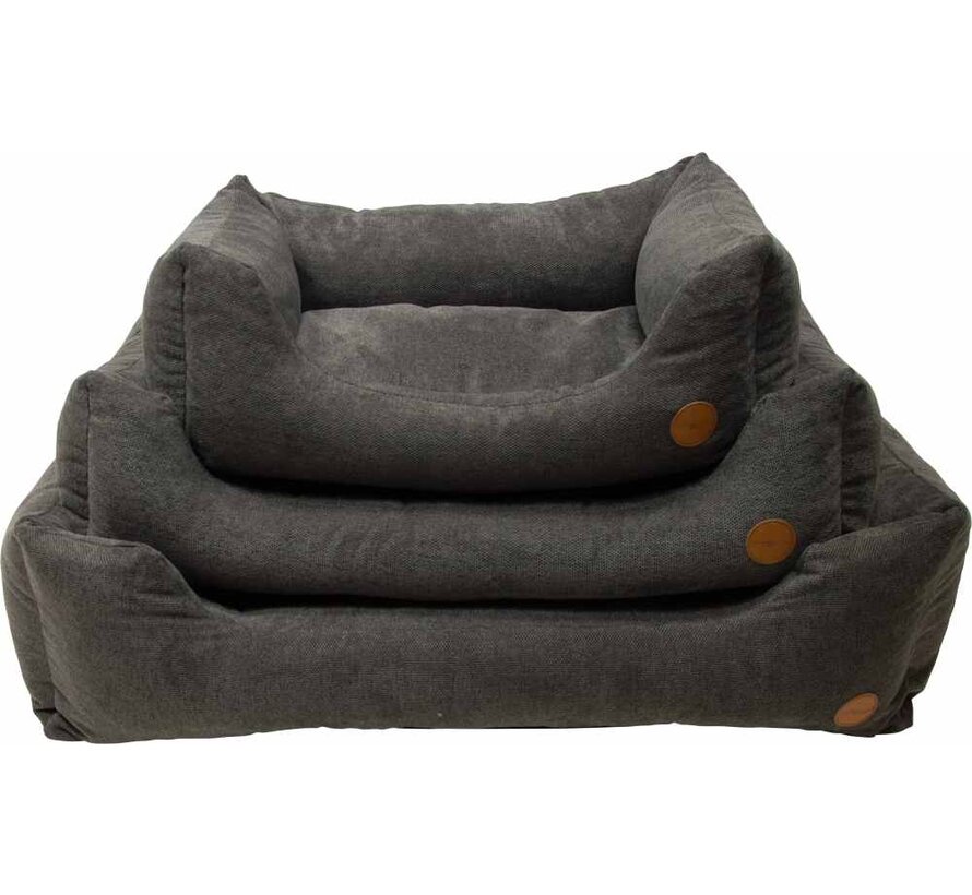 Dog Bed Riga Dark Grey