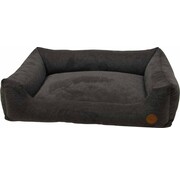 Jack and Vanilla Dog Bed Riga Dark Grey