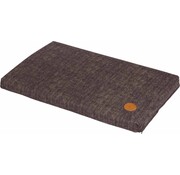 Jack and Vanilla Dog Crate Pad Manchester Brown