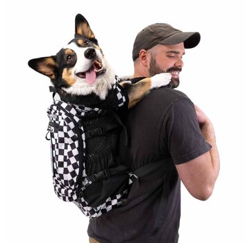 K9 Sport Sack Hondenrugzak Plus 2 Checkered