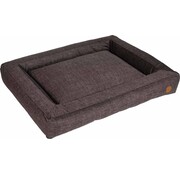 Jack and Vanilla Dog Bed Boxbed Manchester Brown