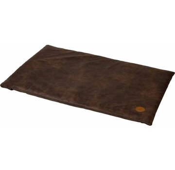 Jack and Vanilla Dog Crate Pad Faux Leather Classy Bark