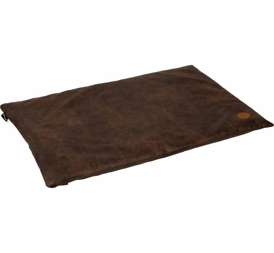 Dog Crate Pad  Faux Leather Classy Bark
