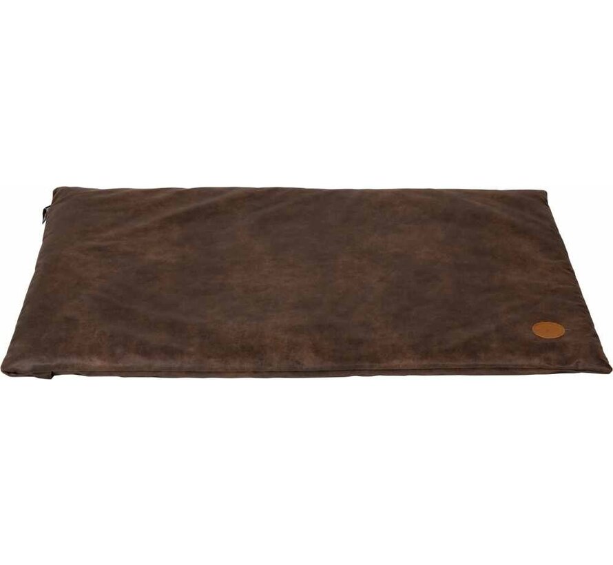 Dog Crate Pad  Faux Leather Classy Bark