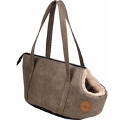Jack and Vanilla Dog Carrier Shoulder Classy Stone