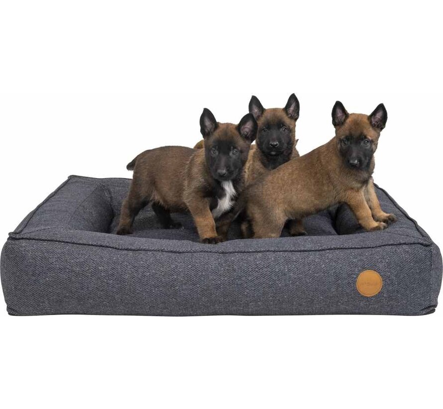 Orthopedic Dog Bed Hampton Dark Grey