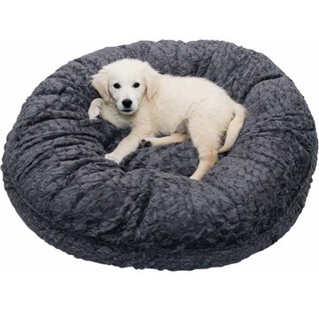 Jack and Vanilla Dog Bed Puff Scale