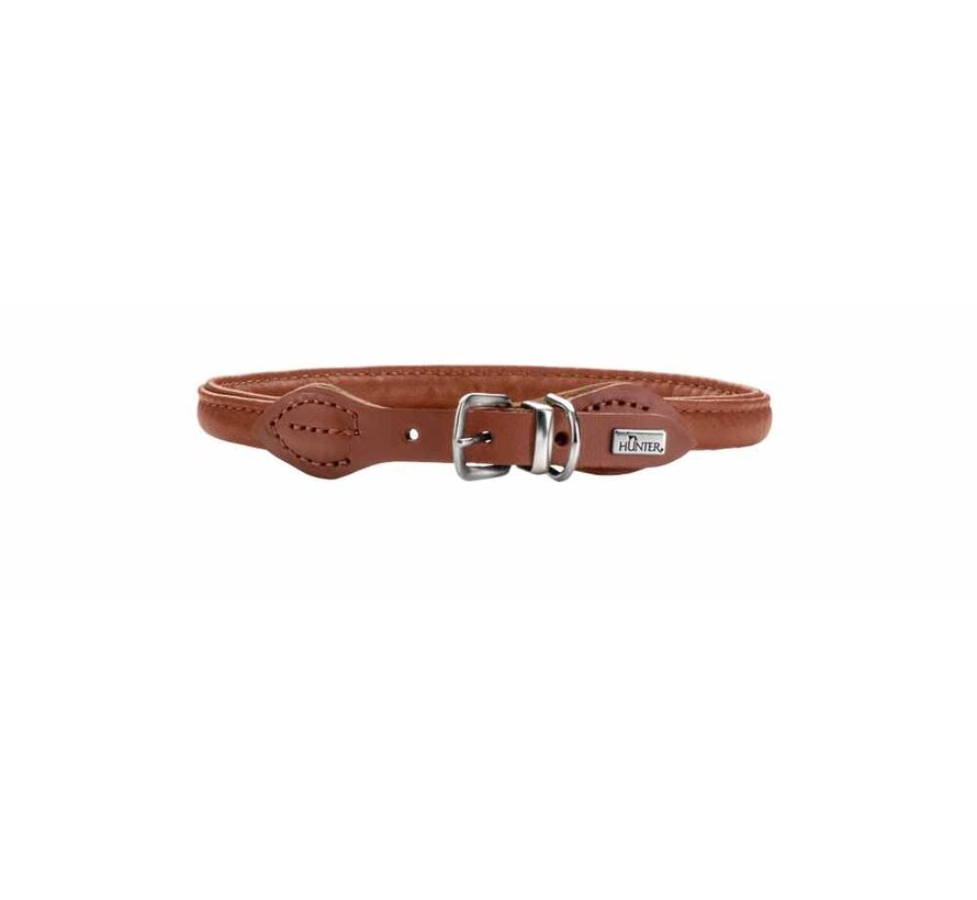 Hondenhalsband Round & Soft Canadian Up Cognac