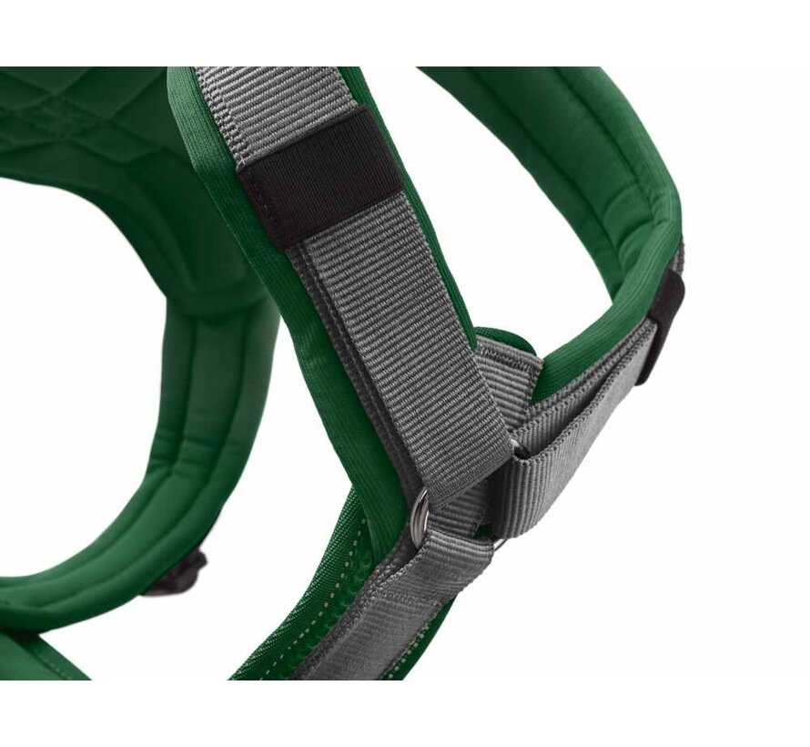 Dog Harness Maldon Up Dark Green