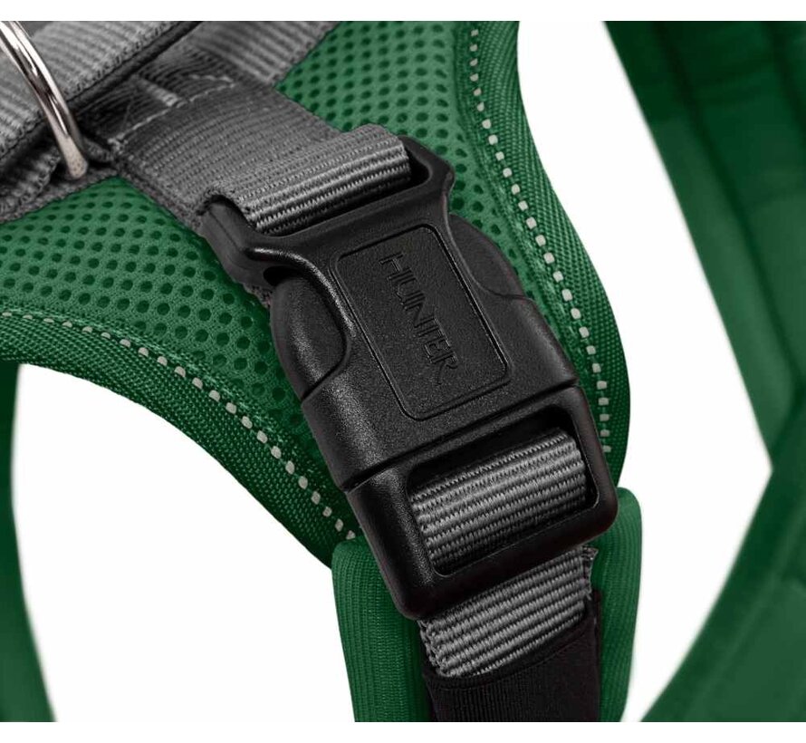 Dog Harness Maldon Up Dark Green