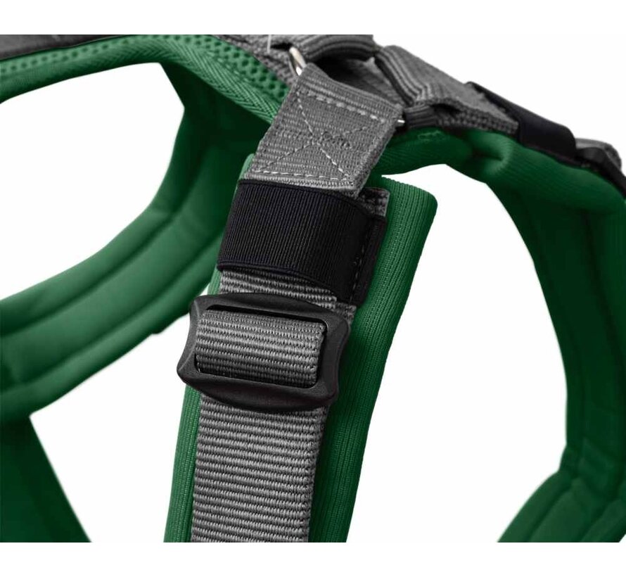 Dog Harness Maldon Up Dark Green