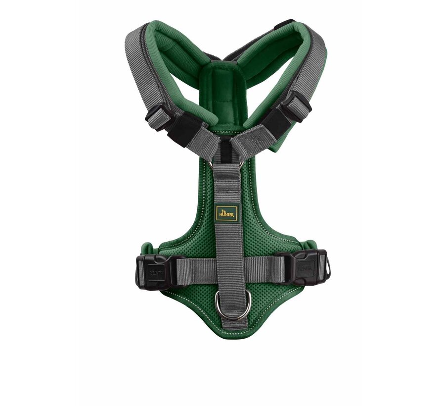 Dog Harness Maldon Up Dark Green