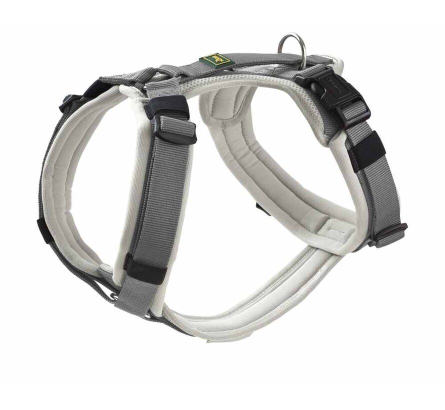 Dog Harness Maldon Up Grey