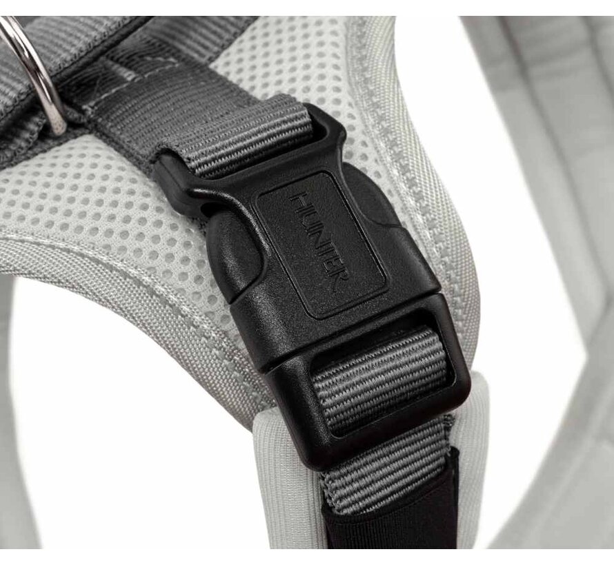 Dog Harness Maldon Up Grey