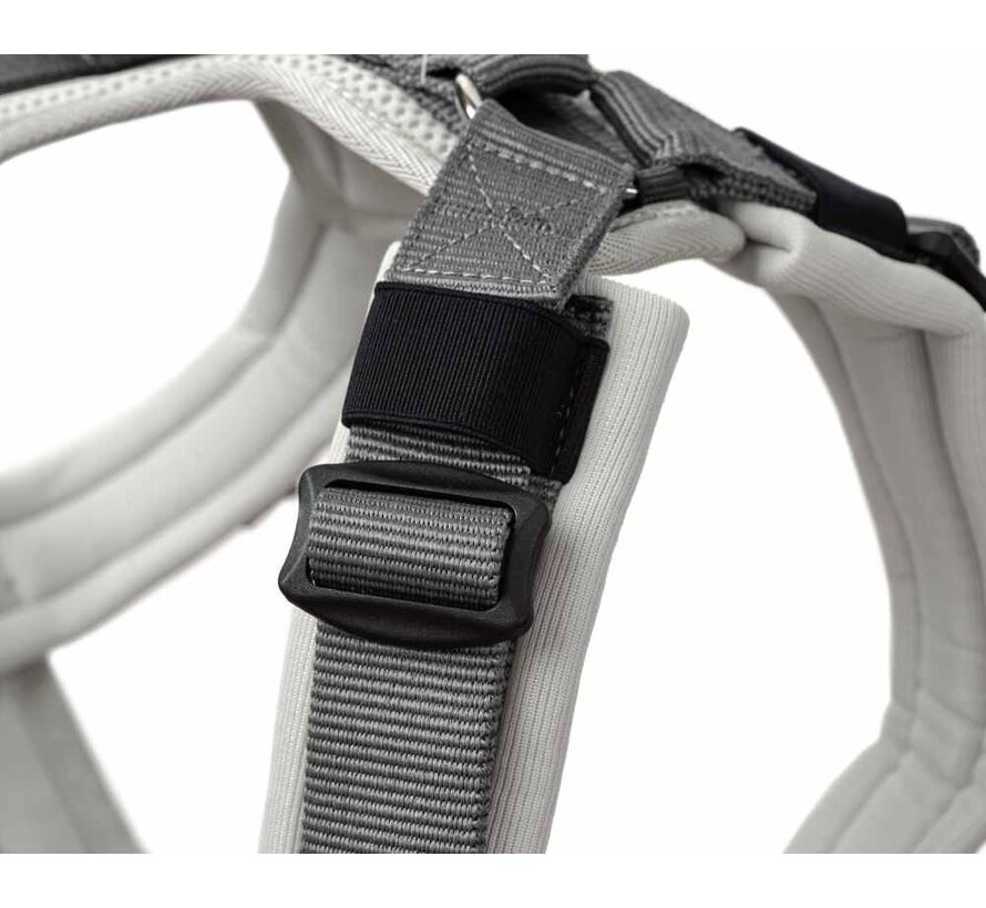 Dog Harness Maldon Up Grey