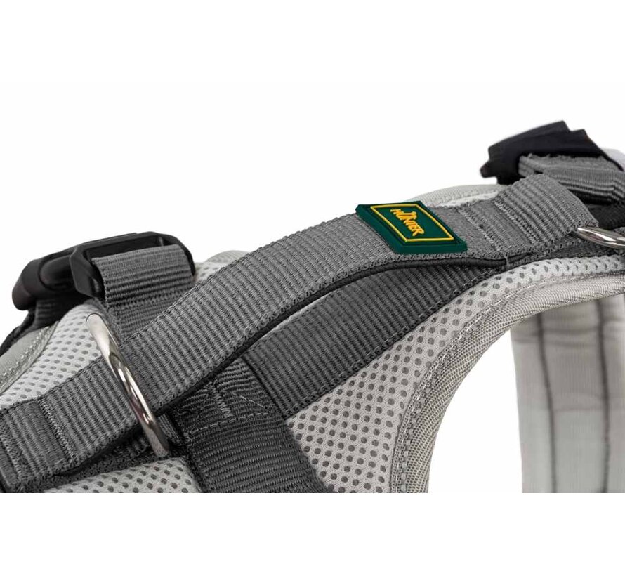 Dog Harness Maldon Up Grey