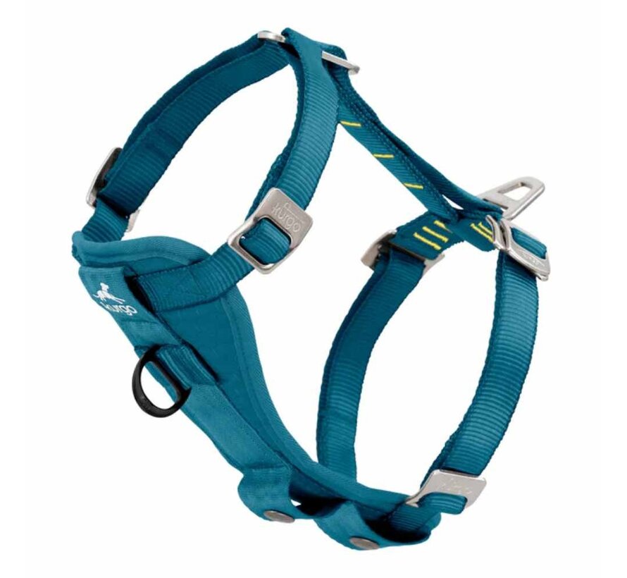 Honden Veiligheidsharnas voor de auto - Blauw