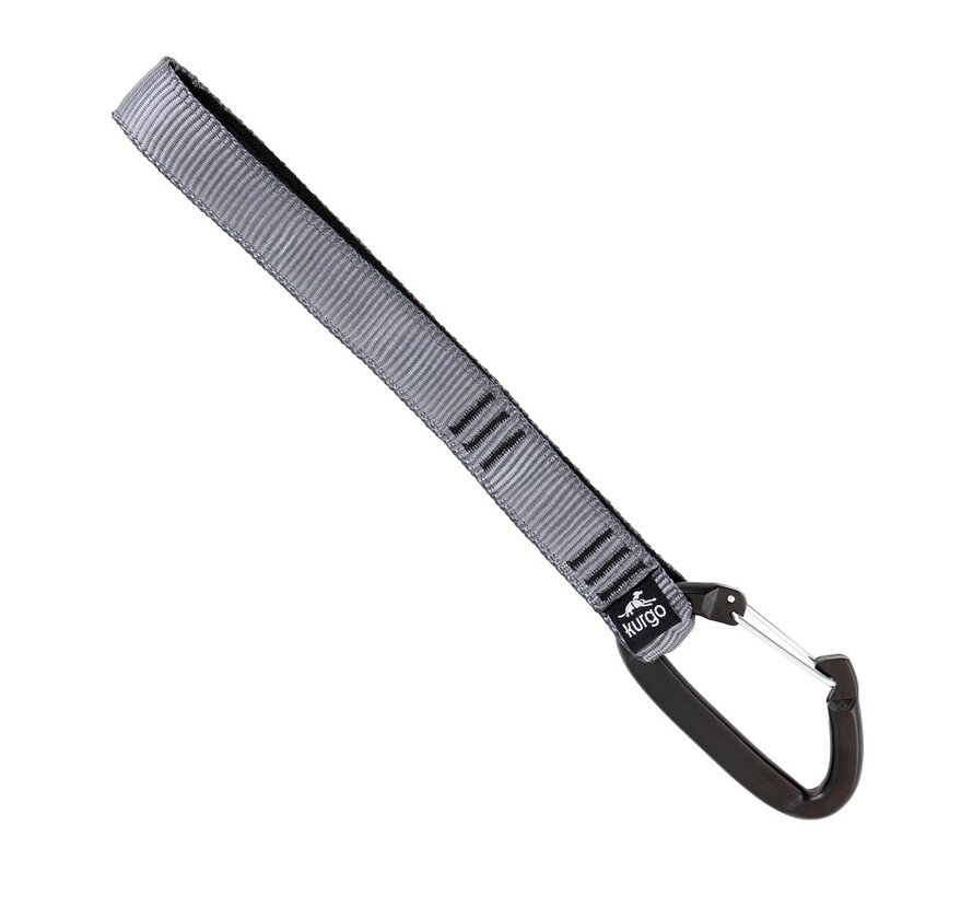 Versterkt Hondentuig voor de auto Charcoal