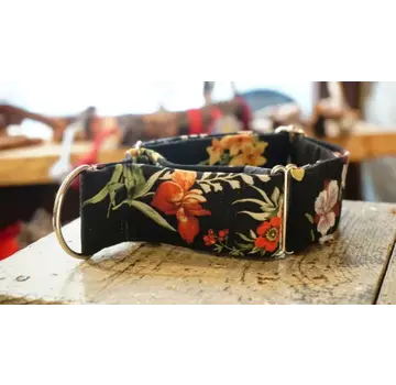 Hundsfutter Martingale Dog Collar Flowers