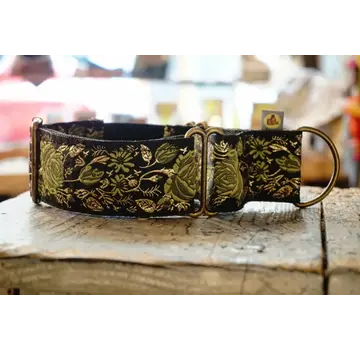 Hundsfutter Martingale Dog Collar Roses